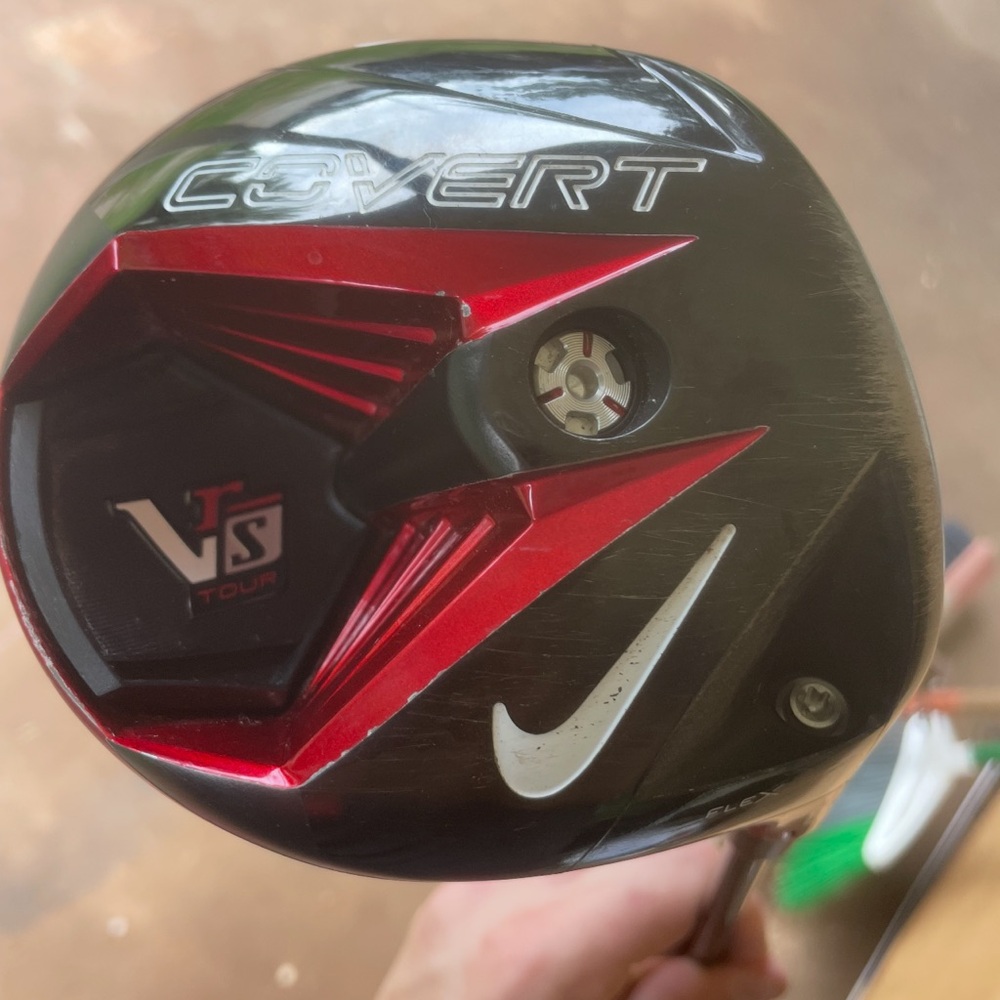 Nike Covert VS Tour Golf Club Head - Black and Red